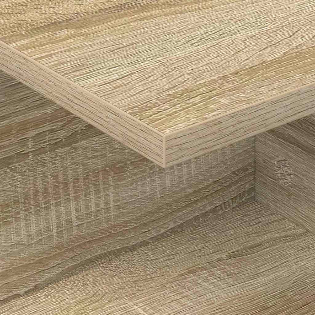 Bedside Table Sonoma Oak 40 x 30 x 25 cm Engineered Wood