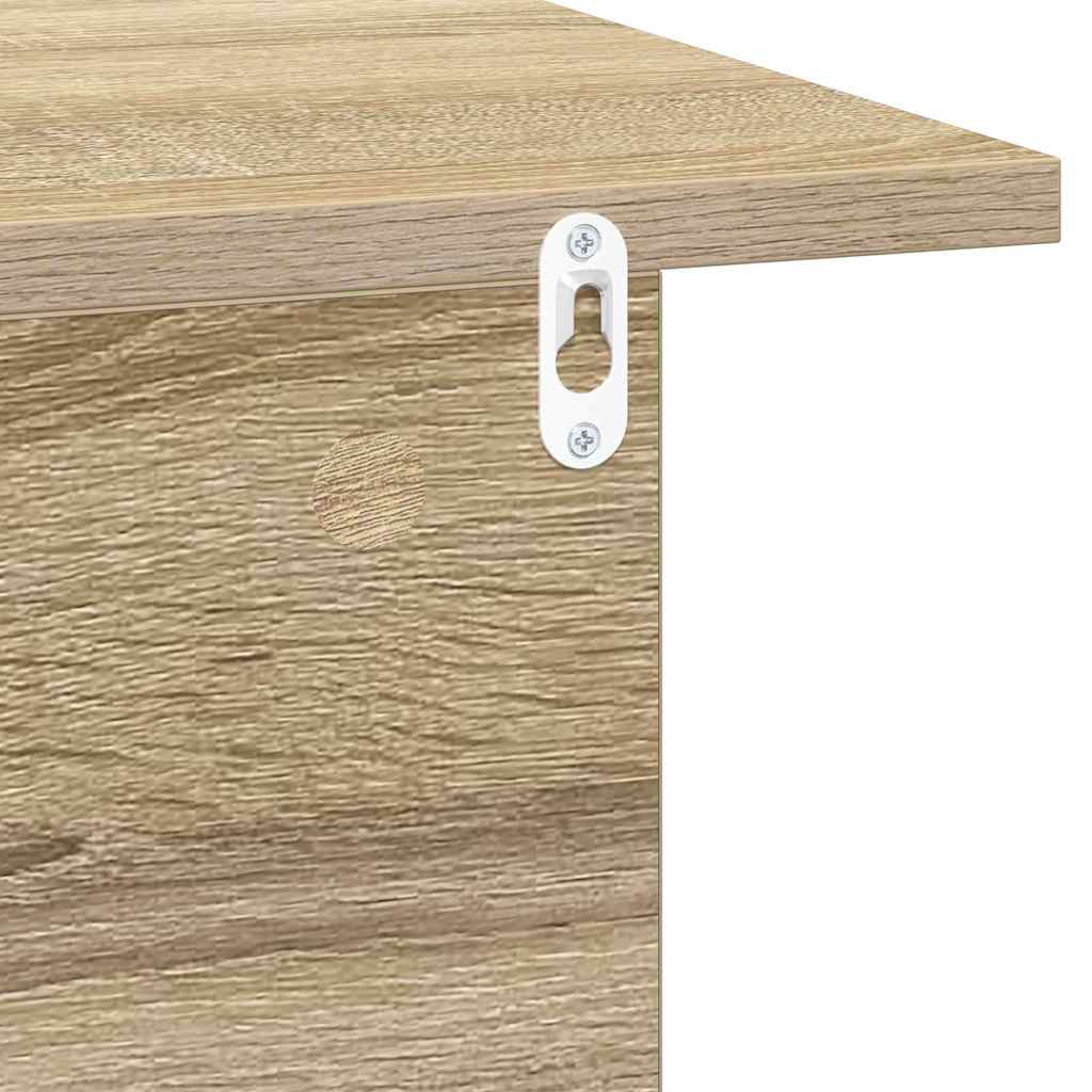 Bedside Table Sonoma Oak 40 x 30 x 25 cm Engineered Wood