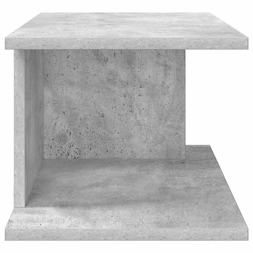 Bedside Table 2 pcs Concrete Grey 40 x 30 x 25 cm