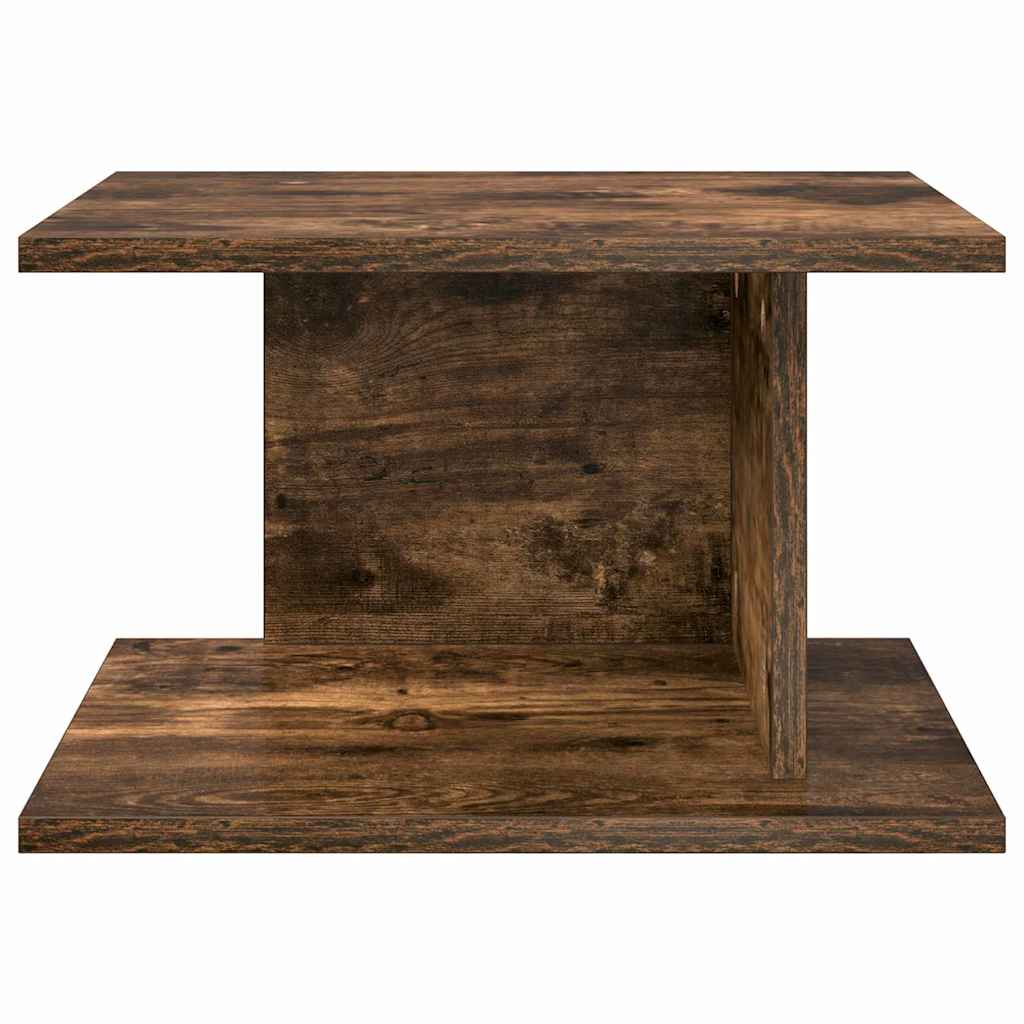 Bedside Table 2 pcs Smoked Oak 40 x 30 x 25 cm Engineered Wood