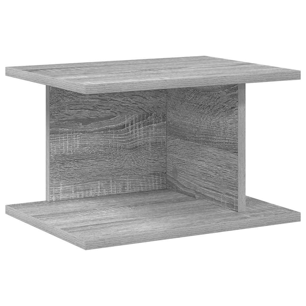 Bedside Table Grey Sonoma 40 x 30 x 25 cm Engineered Wood