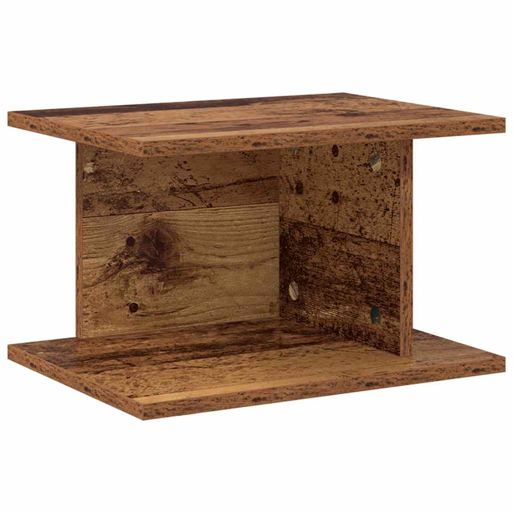 Bedside Table 2 pcs Old Wood 40 x 30 x 25 cm Engineered Wood