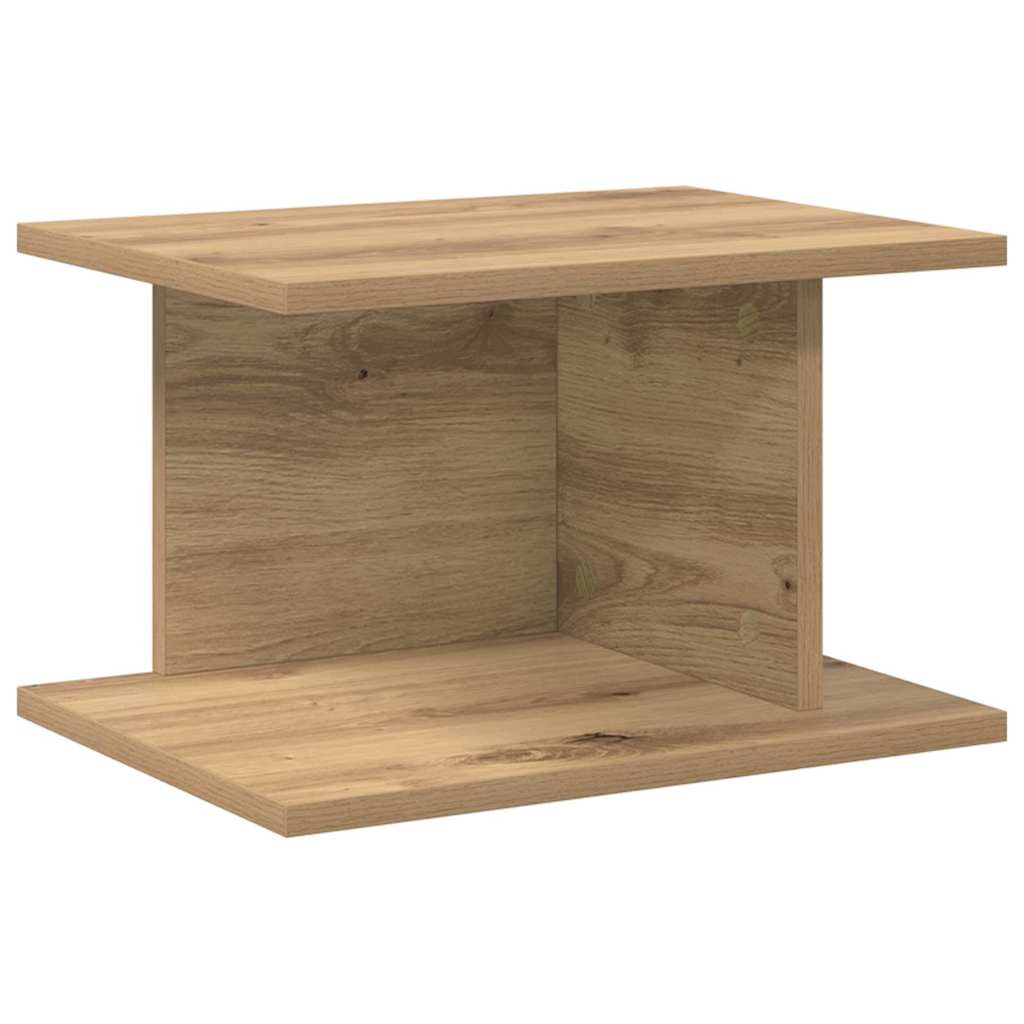 Bedside Table 2 pcs Artisan Oak 40 x 30 x 25 cm Engineered Wood