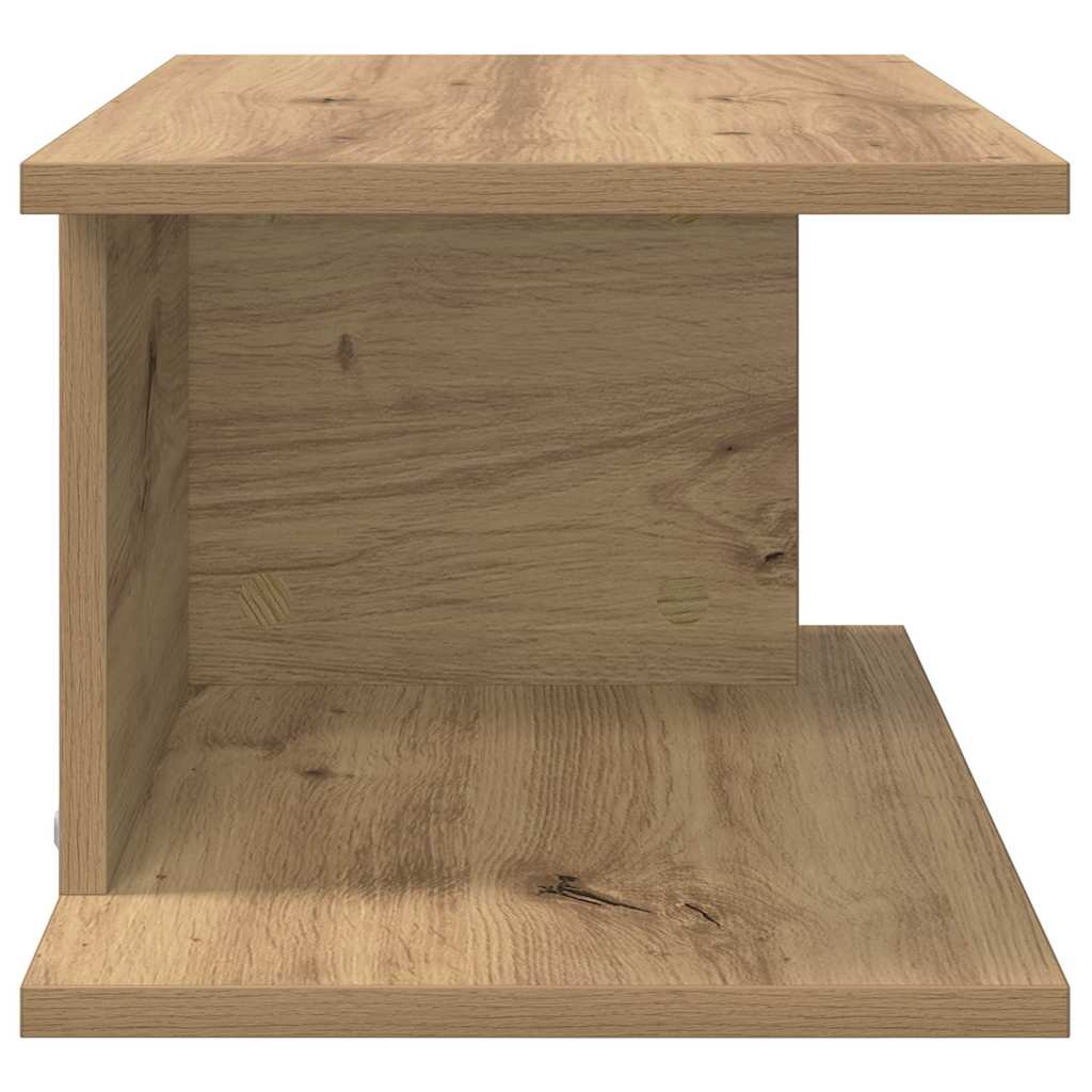 Bedside Table 2 pcs Artisan Oak 40 x 30 x 25 cm Engineered Wood
