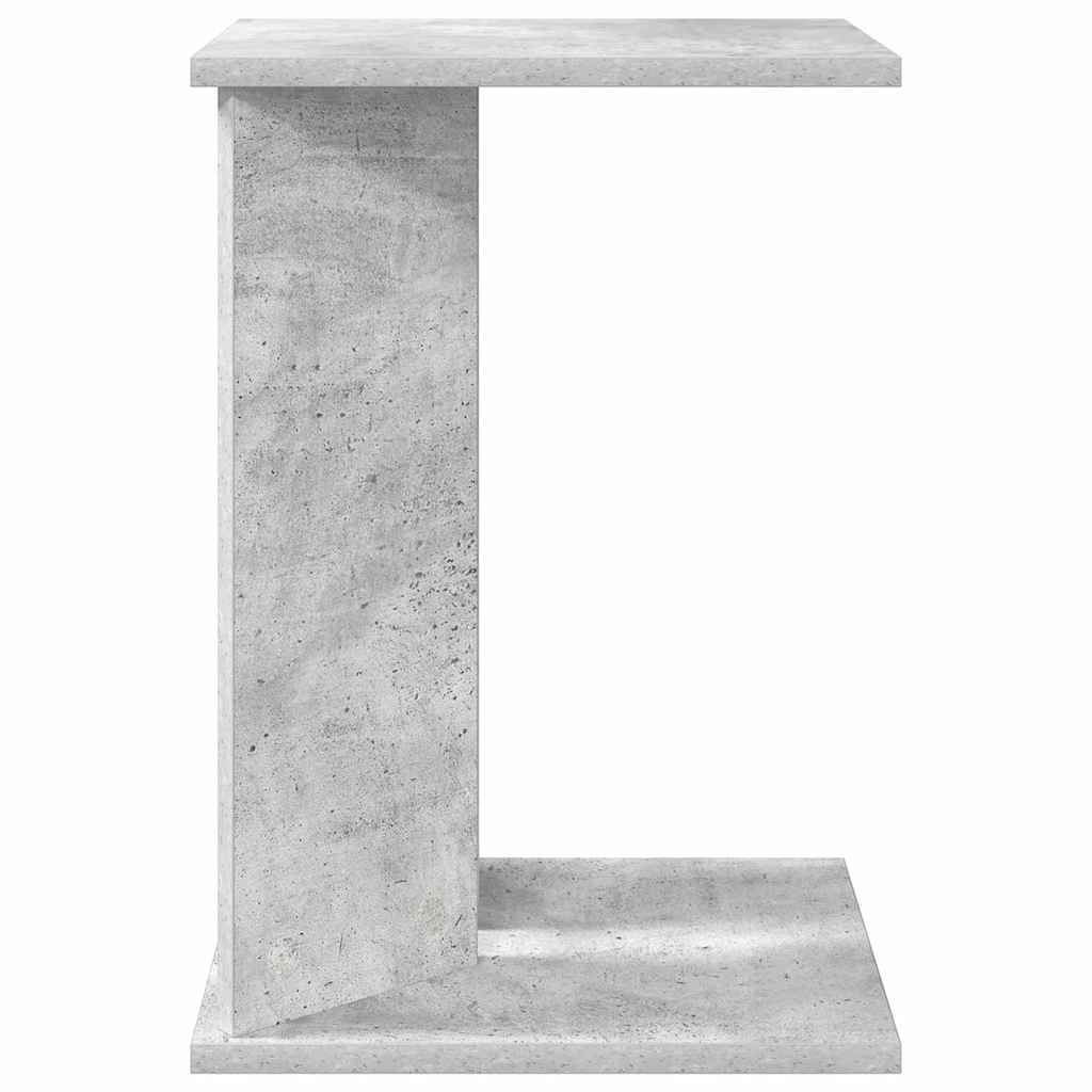 End Table Concrete Grey 35 x 25 x 50 cm Engineered Wood