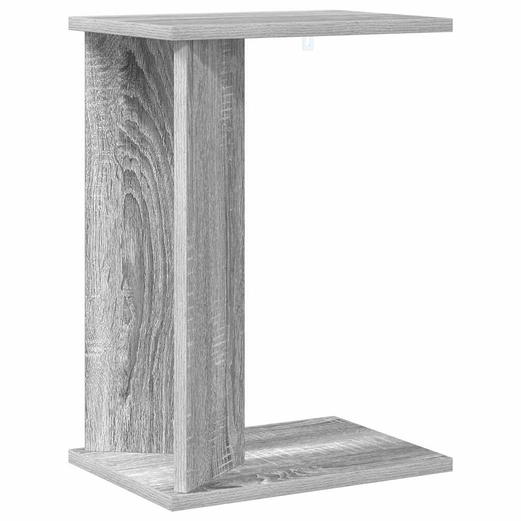 End Table Grey Sonoma 35 x 25 x 50 cm Engineered Wood