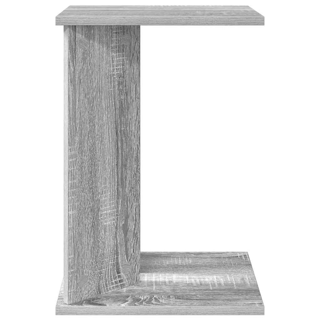 End Table Grey Sonoma 35 x 25 x 50 cm Engineered Wood