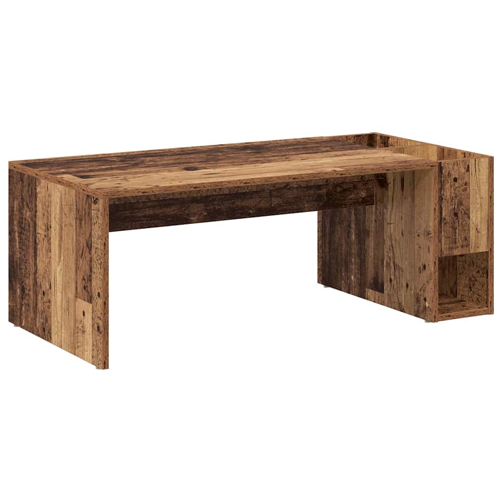 Coffee Table Old Wood 101.5 x 50 x 37 cm Engineered Wood