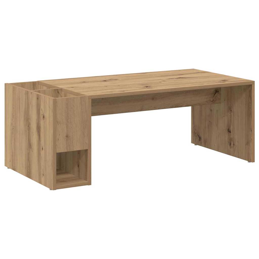 Coffee Table Artisan Oak 101.5 x 50 x 37 cm Engineered Wood
