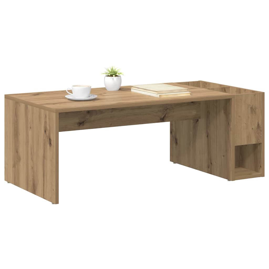 Coffee Table Artisan Oak 101.5 x 50 x 37 cm Engineered Wood