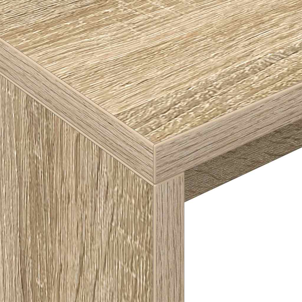 Desk Sonoma Oak 109 x 50 x 78 cm Engineered Wood
