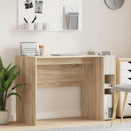 Desk Sonoma Oak 109 x 50 x 78 cm Engineered Wood
