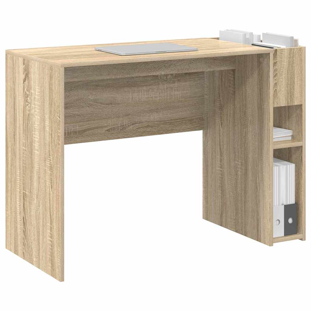 Desk Sonoma Oak 109 x 50 x 78 cm Engineered Wood