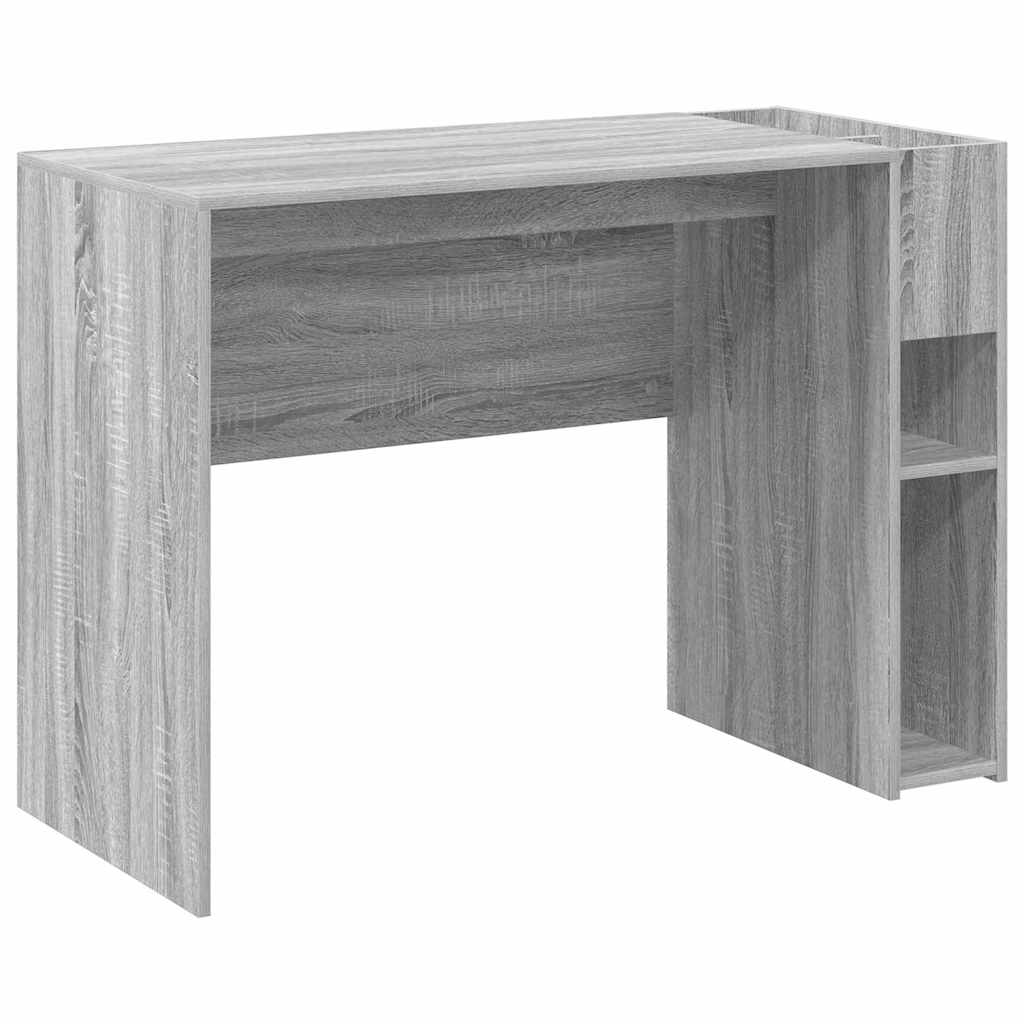 Desk Grey Sonoma 109 x 50 x 78 cm Engineered Wood