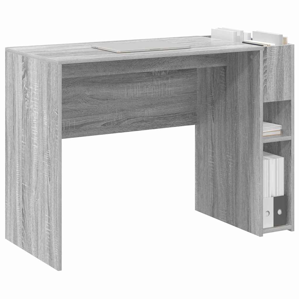 Desk Grey Sonoma 109 x 50 x 78 cm Engineered Wood
