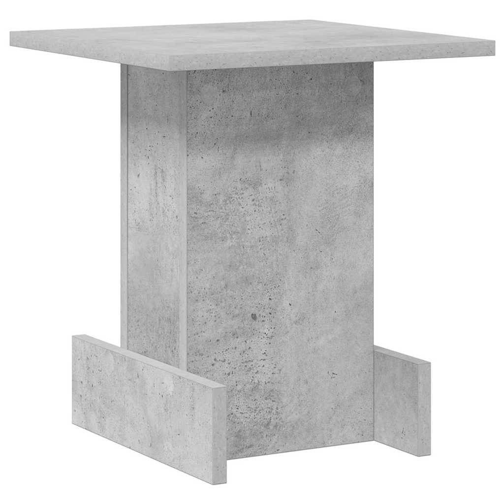 End Table Concrete Grey 35.5 x 35 x 40 cm Engineered Wood