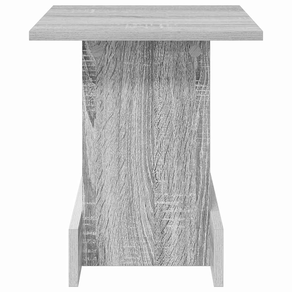 End Table Grey Sonoma 35.5 x 35 x 40 cm Engineered Wood