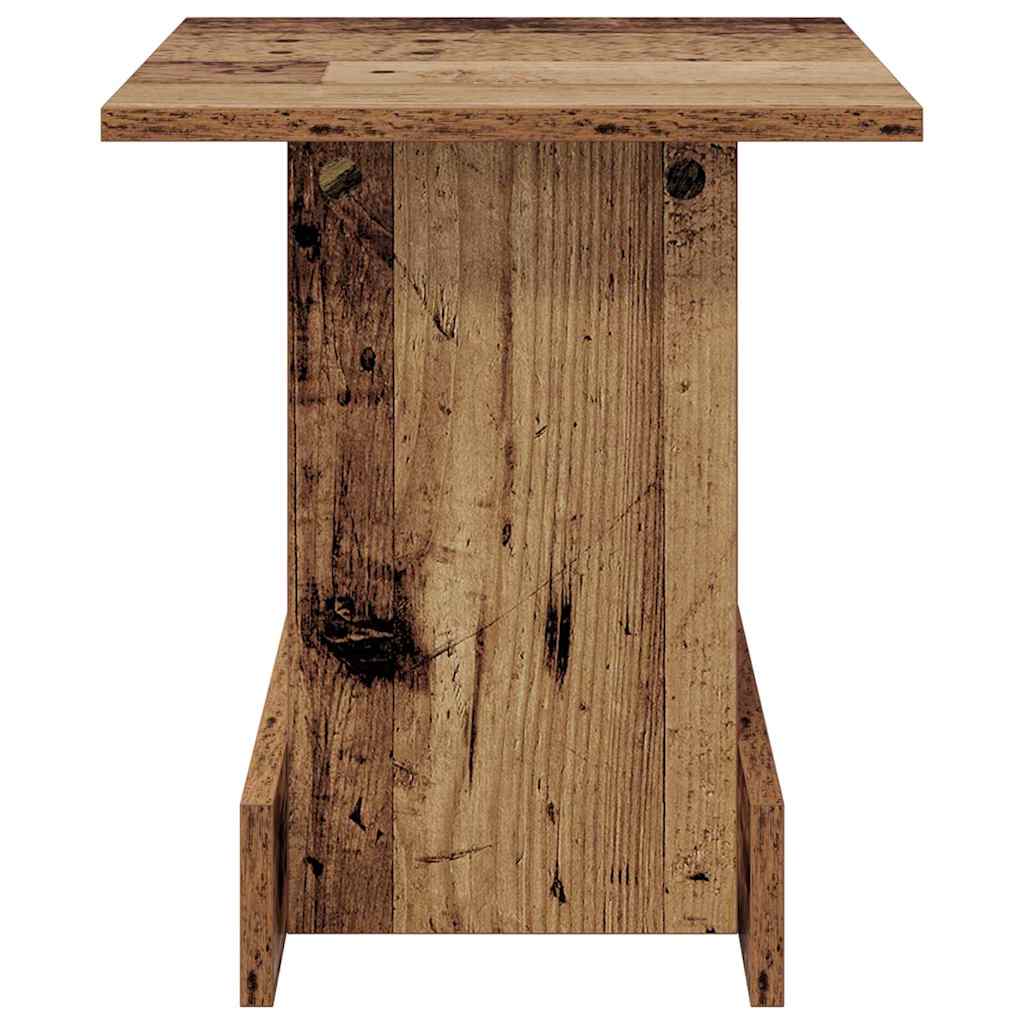 End Table Old Wood 35.5 x 35 x 40 cm Engineered Wood