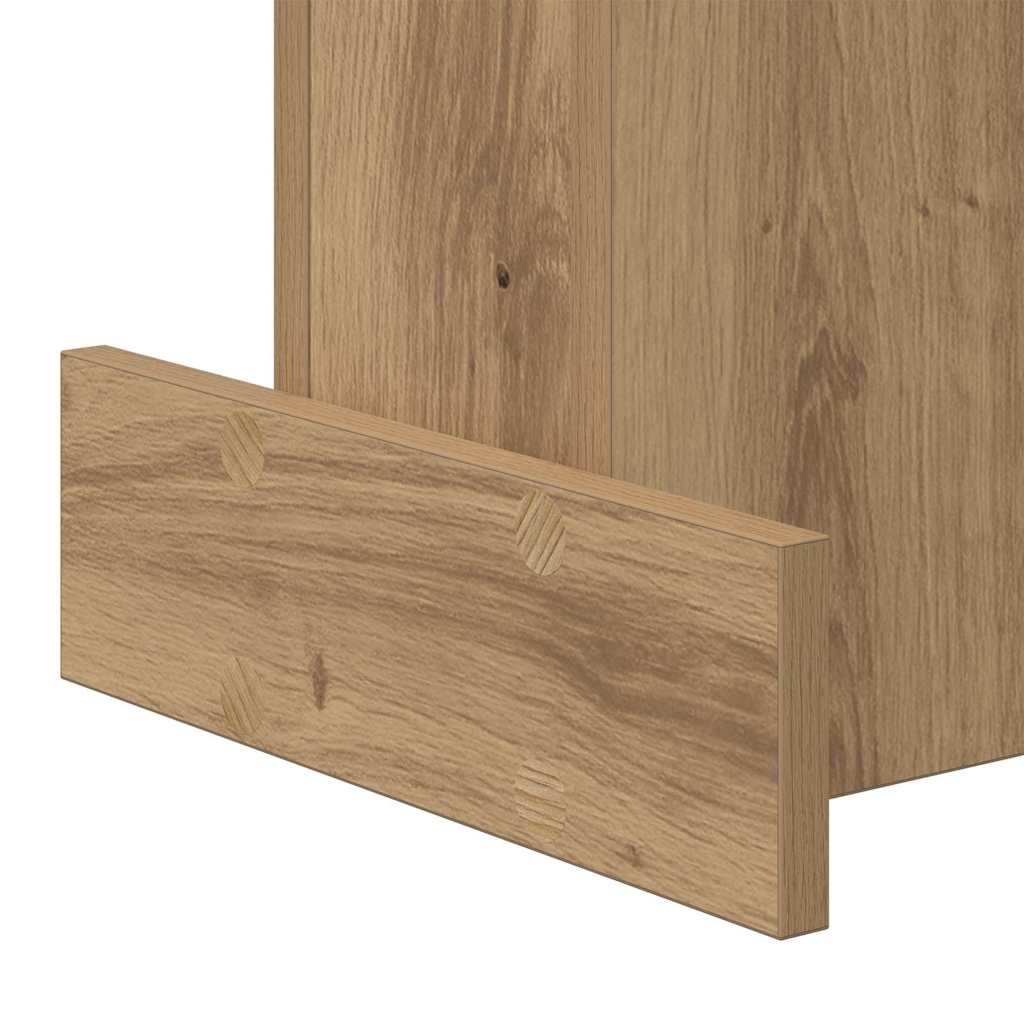 End Table Artisan Oak 35.5 x 35 x 40 cm Engineered Wood