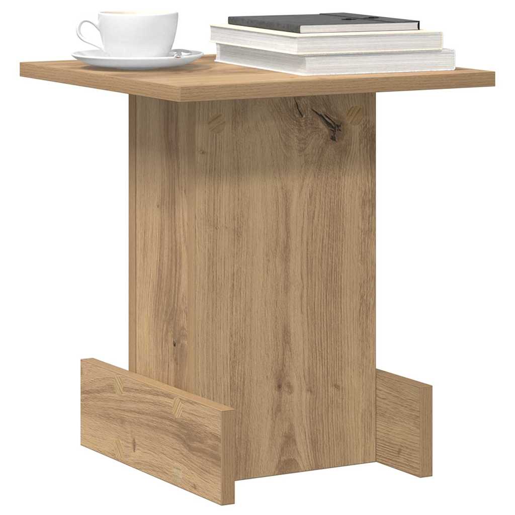 End Table Artisan Oak 35.5 x 35 x 40 cm Engineered Wood