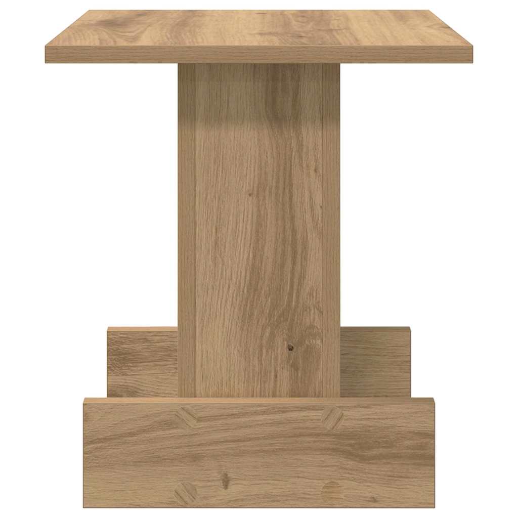 End Table Artisan Oak 35.5 x 35 x 40 cm Engineered Wood