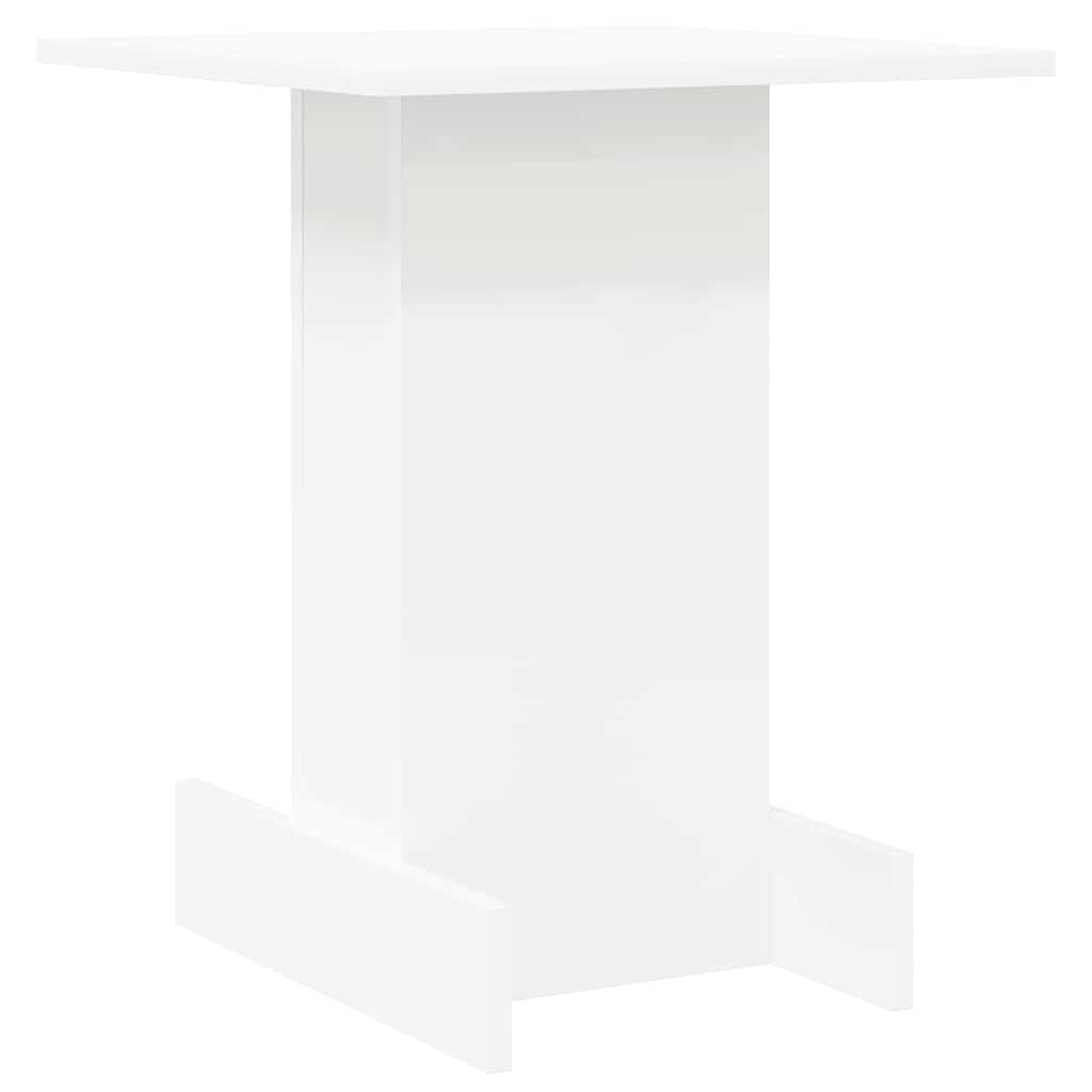 End Table White 44.5 x 45 x 55 cm Engineered Wood