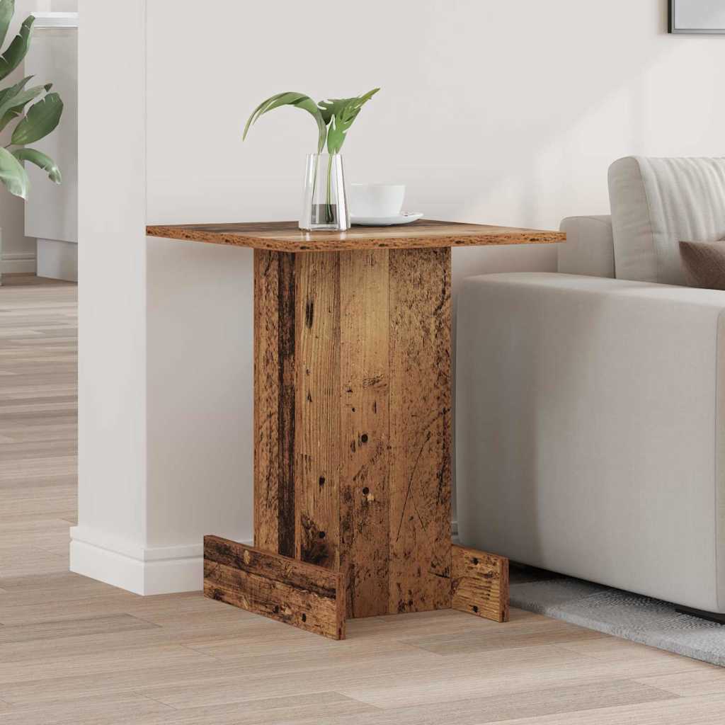 End Table Old Wood 44.5 x 45 x 55 cm Engineered Wood