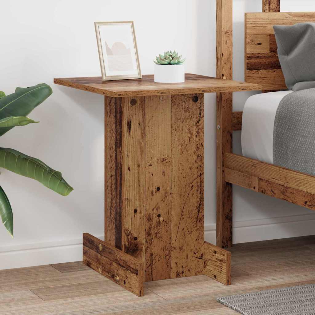 End Table Old Wood 44.5 x 45 x 55 cm Engineered Wood