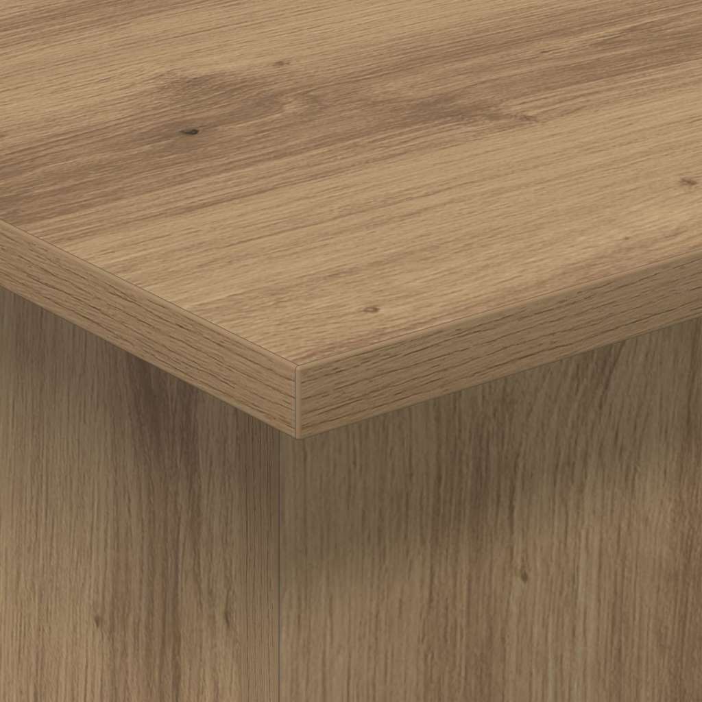 End Table Artisan Oak 44.5 x 45 x 55 cm Engineered Wood
