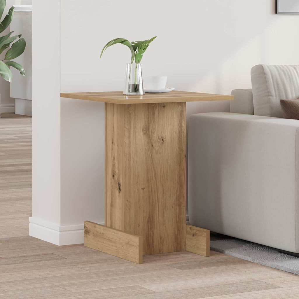 End Table Artisan Oak 44.5 x 45 x 55 cm Engineered Wood