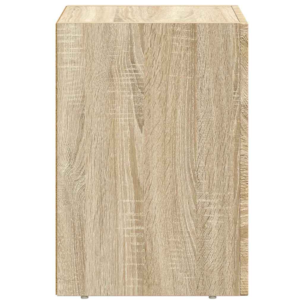 Bedside Table ELST Sonoma Oak 29.5 x 33.5 x 50 cm