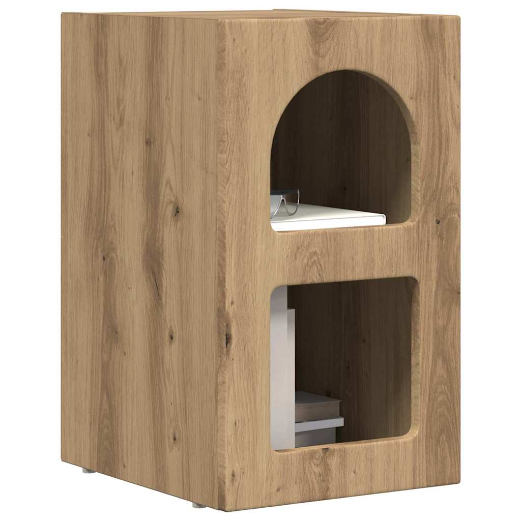 Bedside Table ELST Artisan Oak 29.5 x 33.5 x 50 cm
