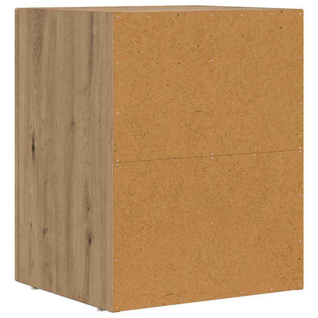 Bedside Table ELST Artisan Oak 40 x 35 x 50 cm Engineered Wood