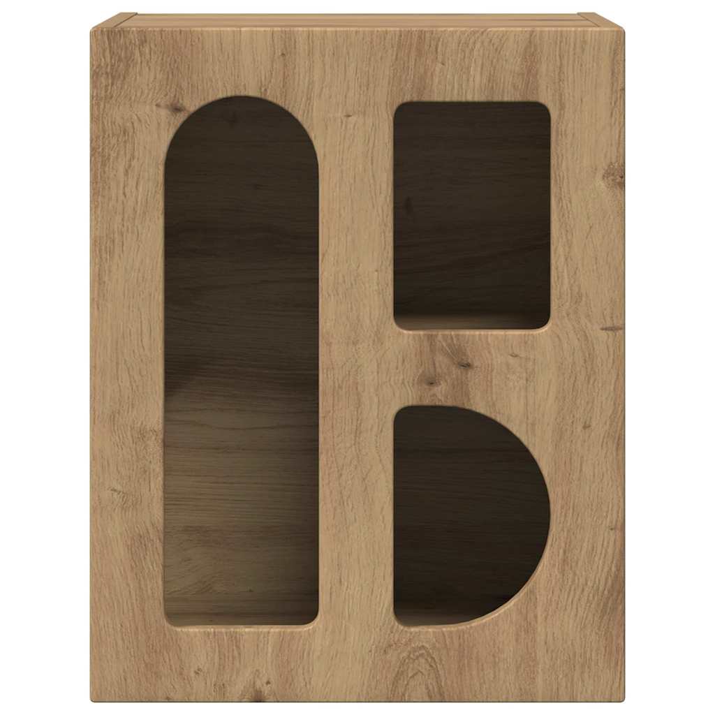 Bedside Table ELST Artisan Oak 40 x 35 x 50 cm Engineered Wood