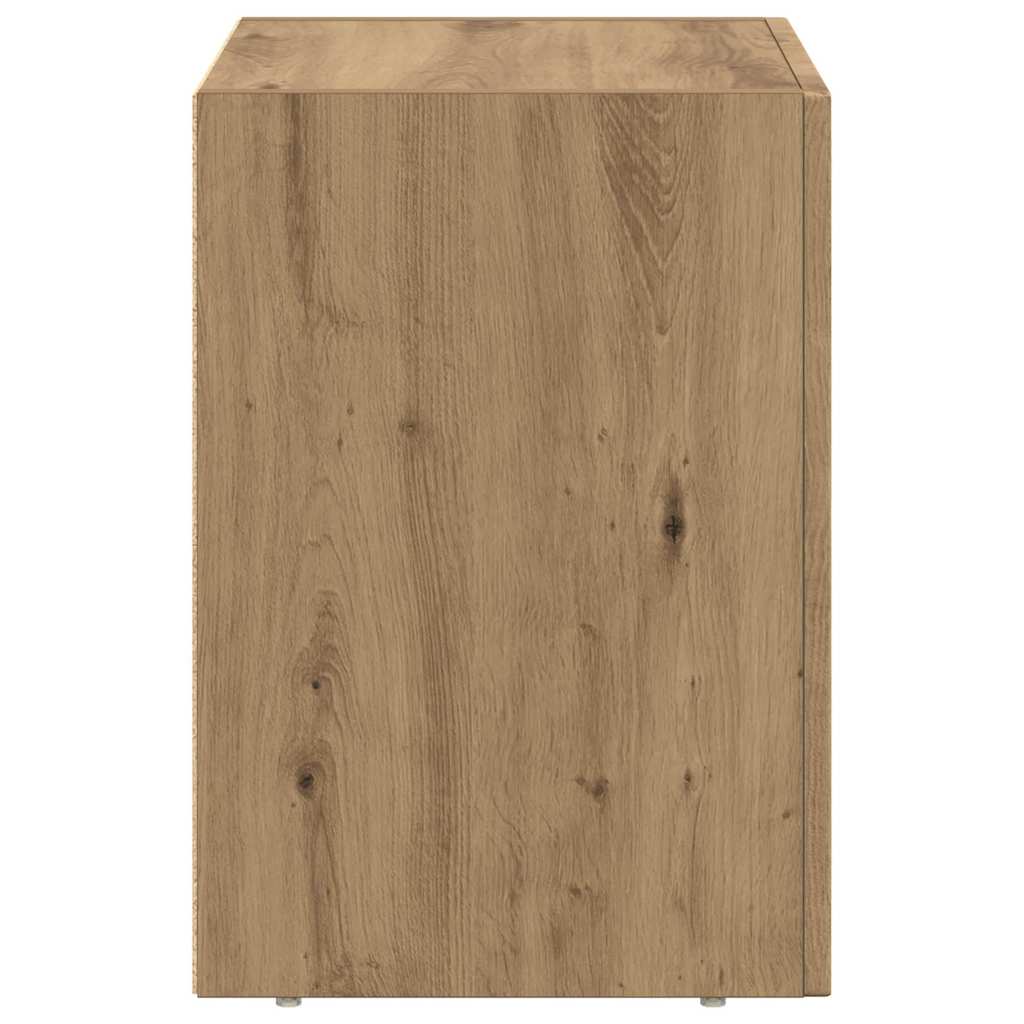 Bedside Table ELST Artisan Oak 40 x 35 x 50 cm Engineered Wood