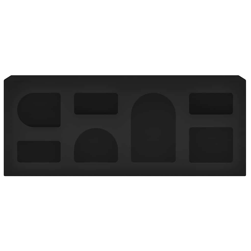 TV Cabinet Black 100 x 35 x 40 cm Engineered Wood