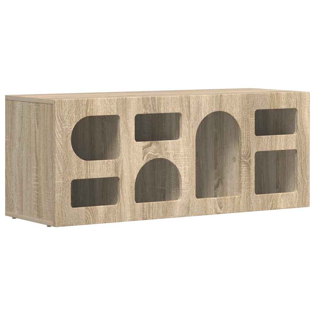 TV Cabinet Sonoma Oak 100 x 35 x 40 cm Engineered Wood