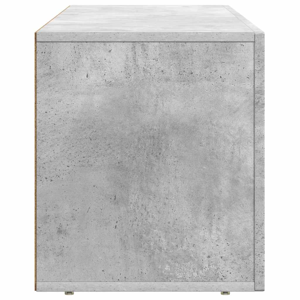 TV Cabinet ELST 100 x 35 x 40 cm Concrete Grey Engineered Wood