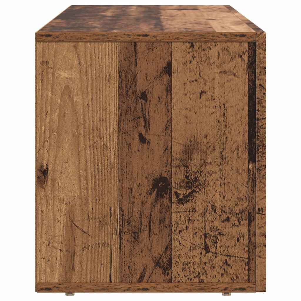 TV Cabinet Old Wood 100 x 35 x 40 cm Engineered Wood