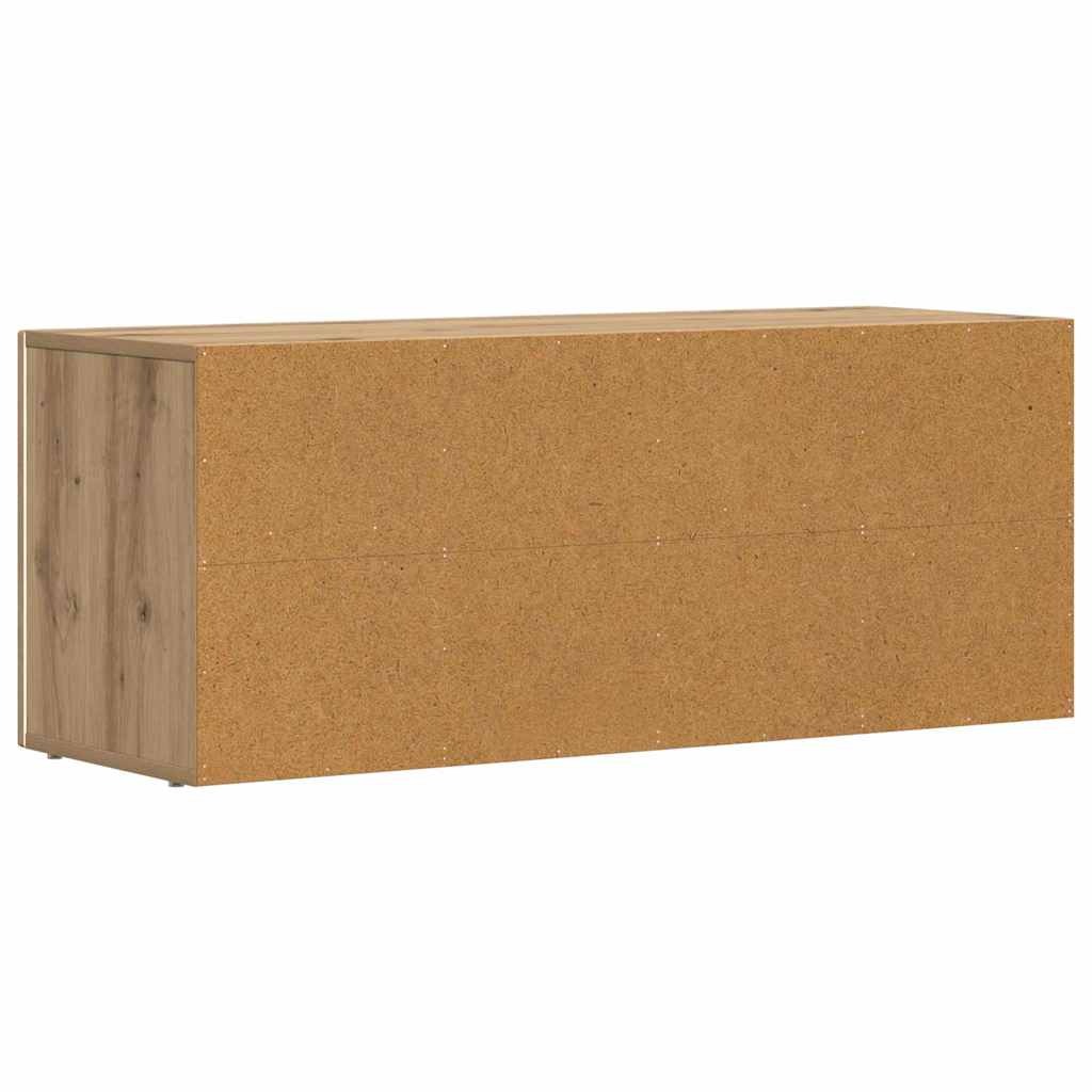TV Cabinet ELST 100 x 35 x 40 cm Artisan Oak Engineered Wood