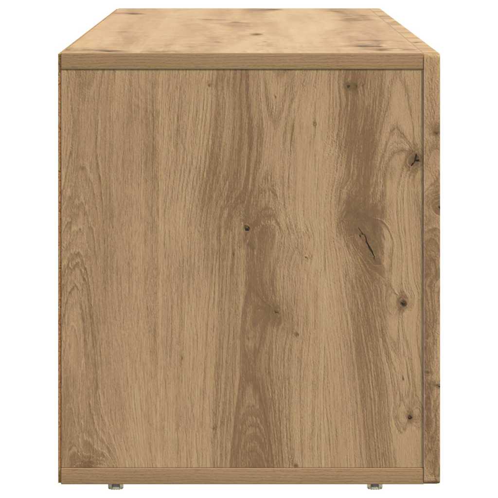 TV Cabinet ELST 100 x 35 x 40 cm Artisan Oak Engineered Wood
