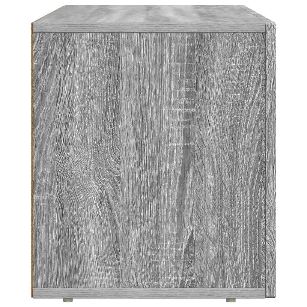 TV Cabinet Grey Sonoma 80 x 35 x 40 cm Engineered Wood