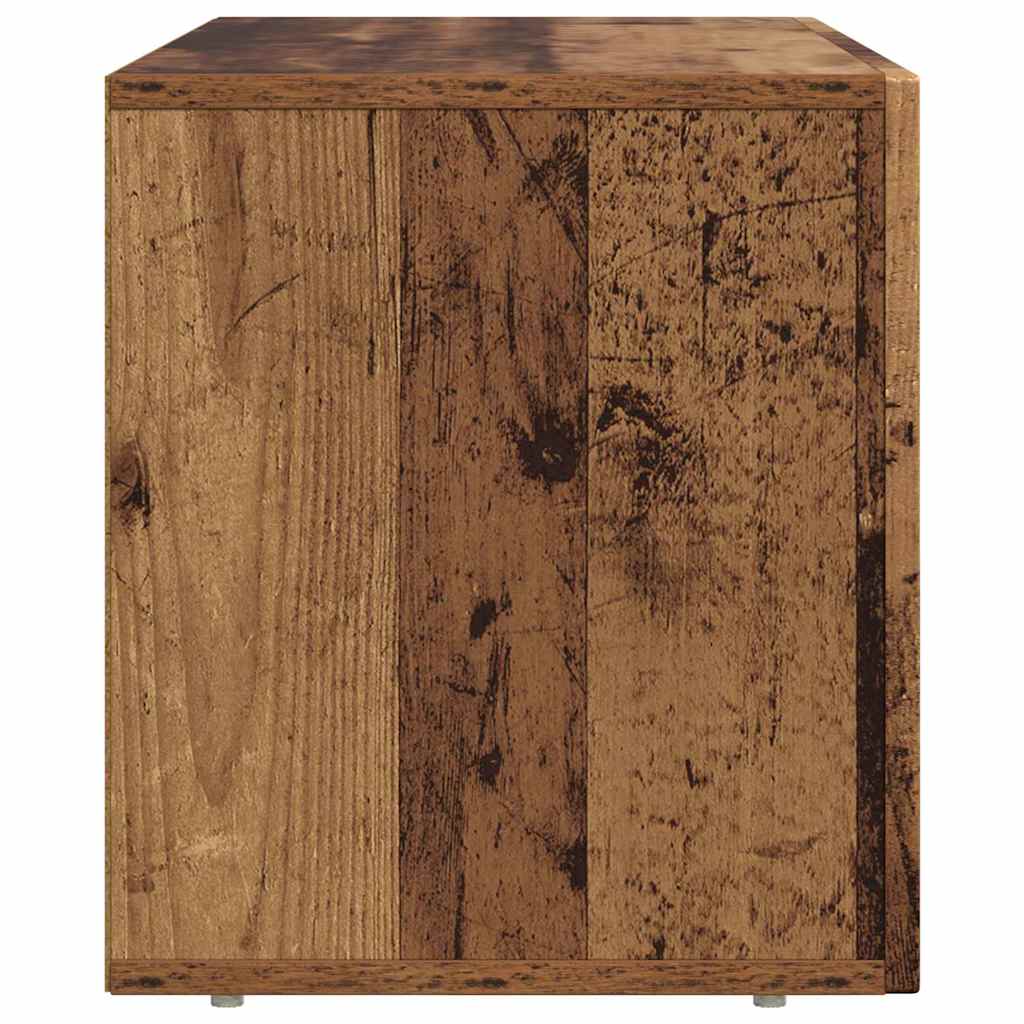 TV Cabinet Old Wood 80 x 35 x 40 cm Engineered Wood