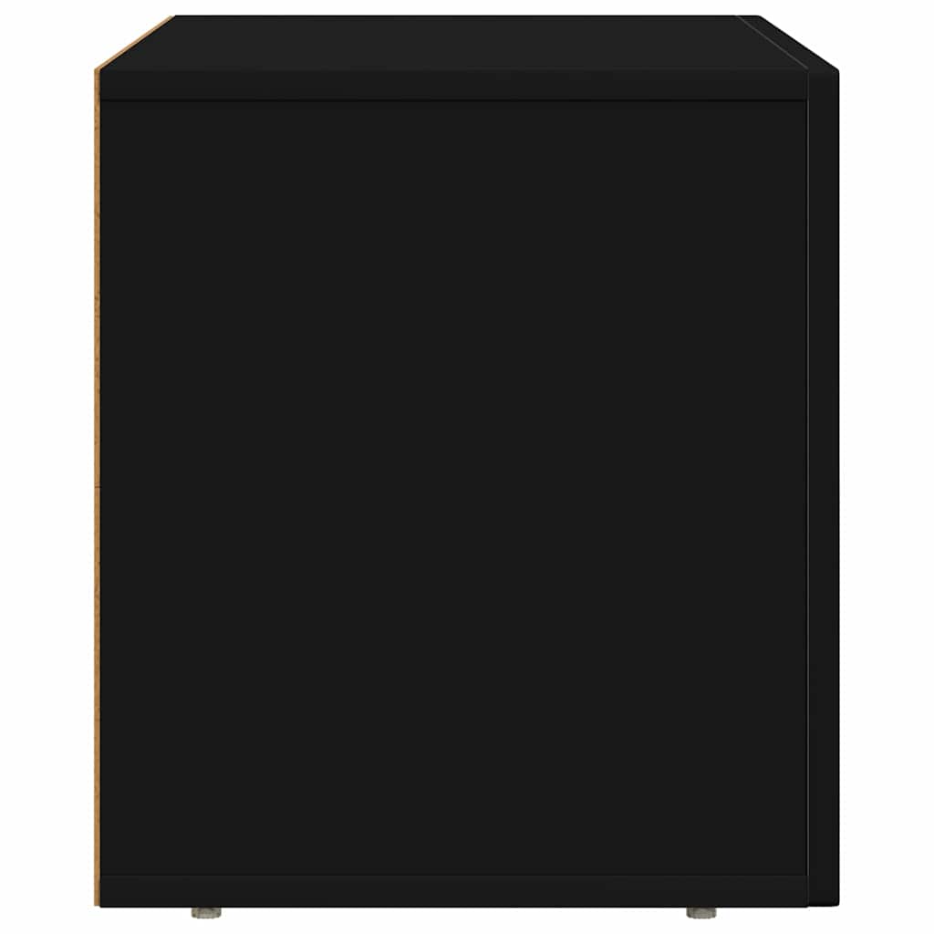 TV Cabinet Black 60 x 35 x 40 cm Engineered Wood