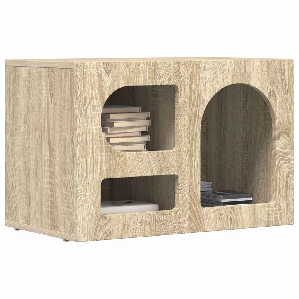 TV Cabinet ELST 60 x 35 x 40 cm Sonoma Oak Engineered Wood