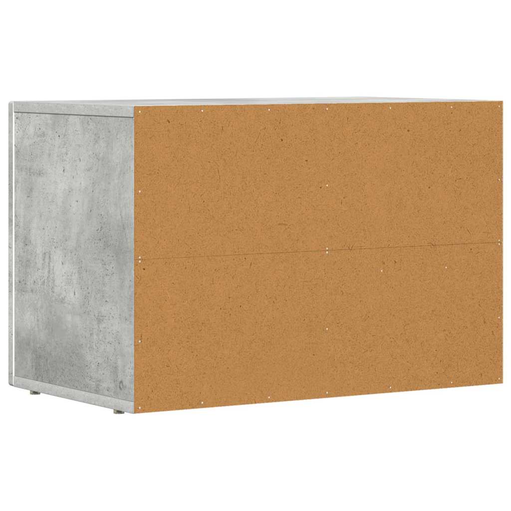 TV Cabinet Concrete Grey 60 x 35 x 40 cm Engineered Wood