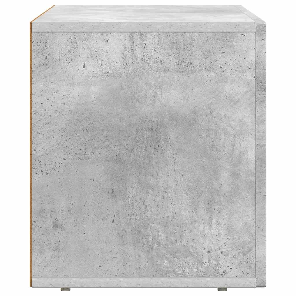 TV Cabinet Concrete Grey 60 x 35 x 40 cm Engineered Wood