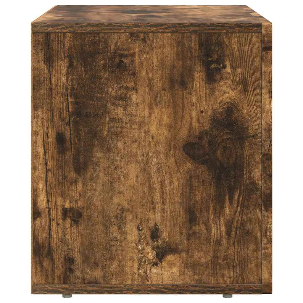 TV Cabinet ELST 60 x 35 x 40 cm Smoked Oak Engineered Wood