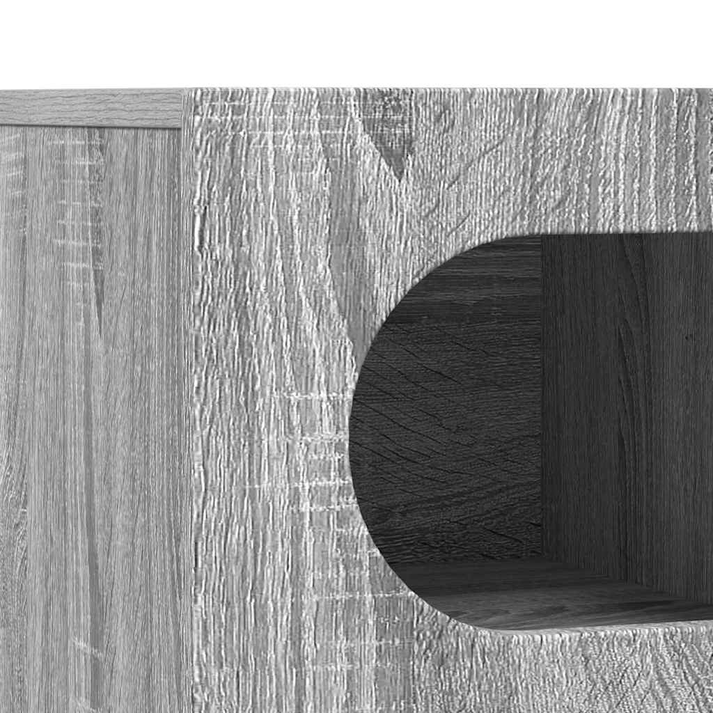 TV Cabinet ELST 60 x 35 x 40 cm Grey Sonoma Engineered Wood