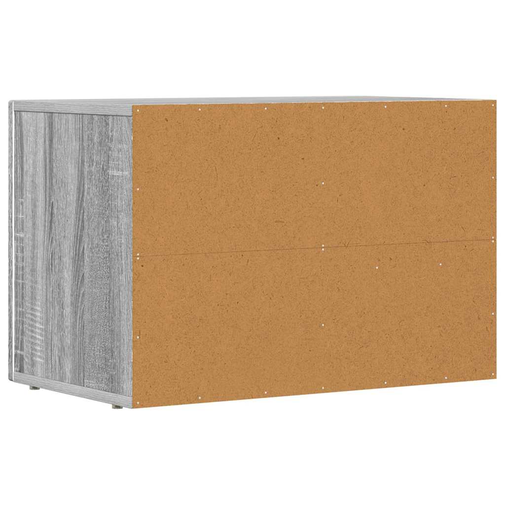 TV Cabinet Grey Sonoma 60 x 35 x 40 cm Engineered Wood
